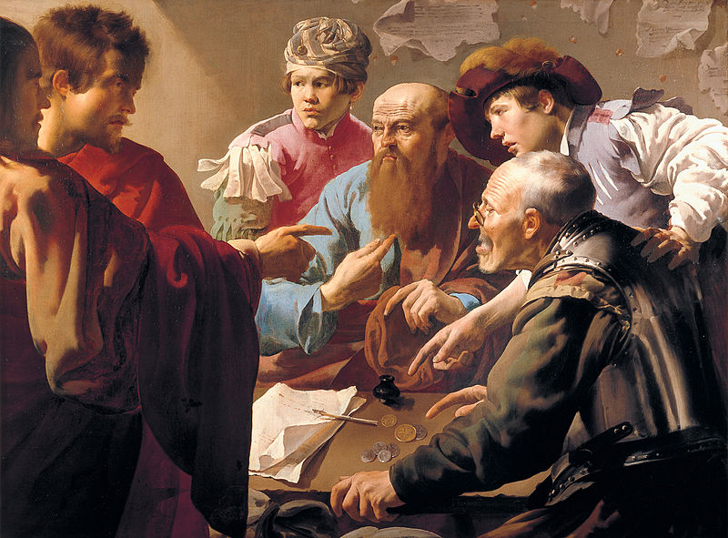 Hendrick ter Brugghen: Kaldelsen af Matthæus (1621)